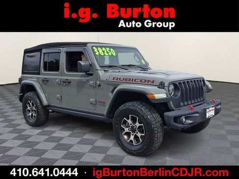 Used 2021 Jeep Wrangler Unlimited Rubicon AWD/4WD image 1