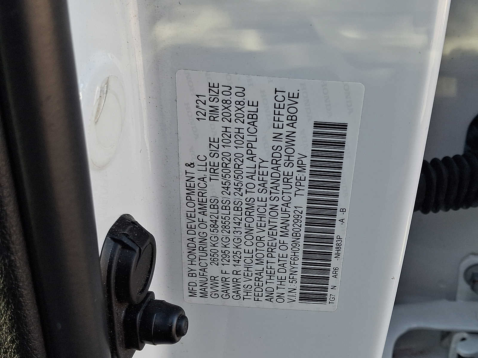 Used 2022 Honda Pilot Elite image 27