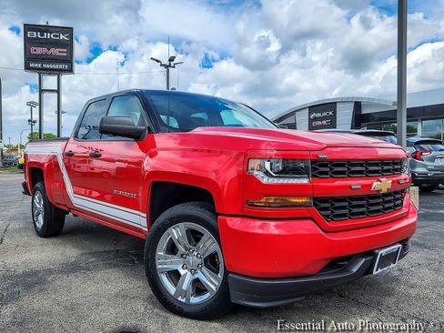 Used 2018 Chevrolet Silverado 1500 Custom w/ Trailering Package AWD/4WD image 1