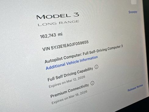 Used 2018 Tesla Model 3 Long Range image 4