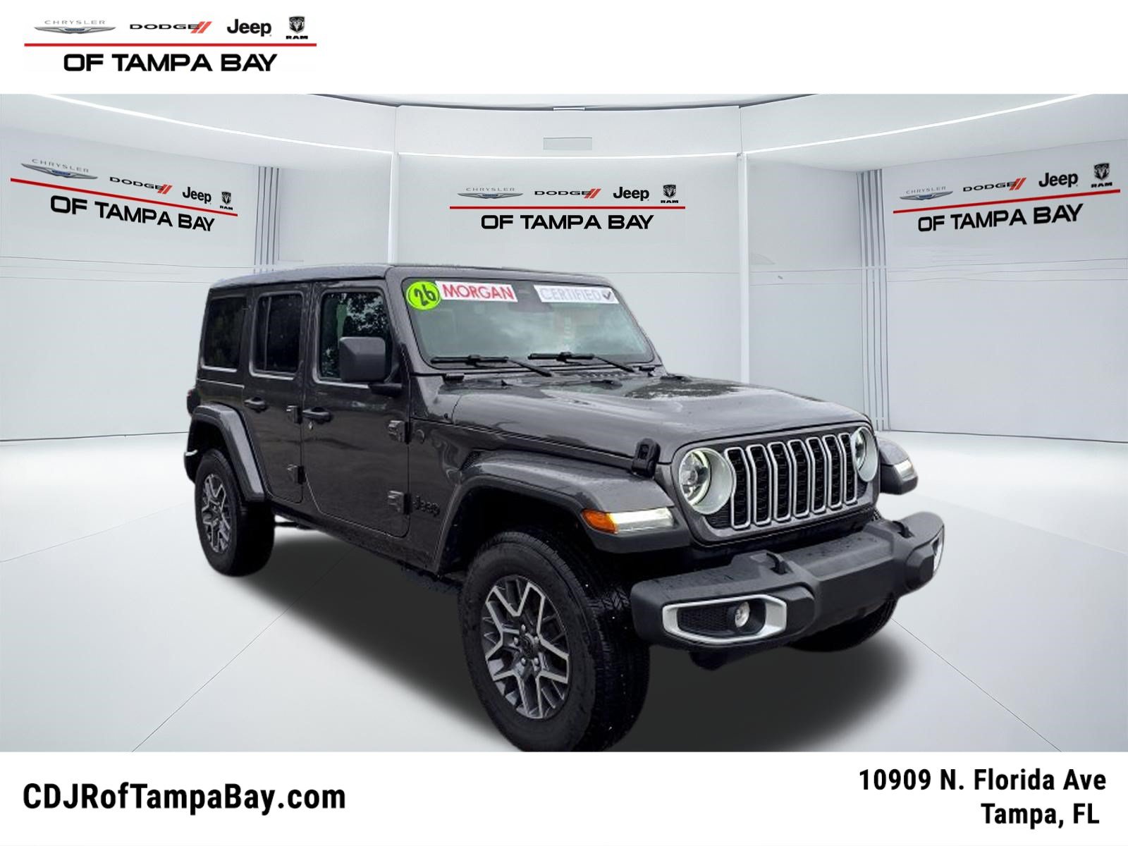 Used 2026 Jeep Wrangler Unlimited Sahara AWD/4WD image 1