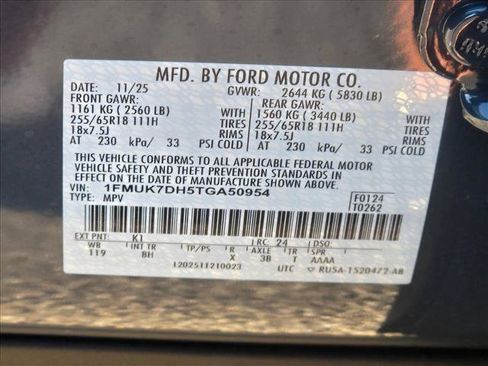 New 2026 Ford Explorer Active RWD image 18