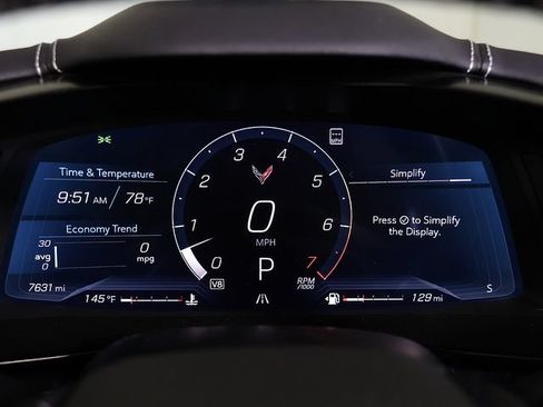 Used 2023 Chevrolet Corvette Stingray Preferred Cpe w/ Z51 Performance Package RWD image 15