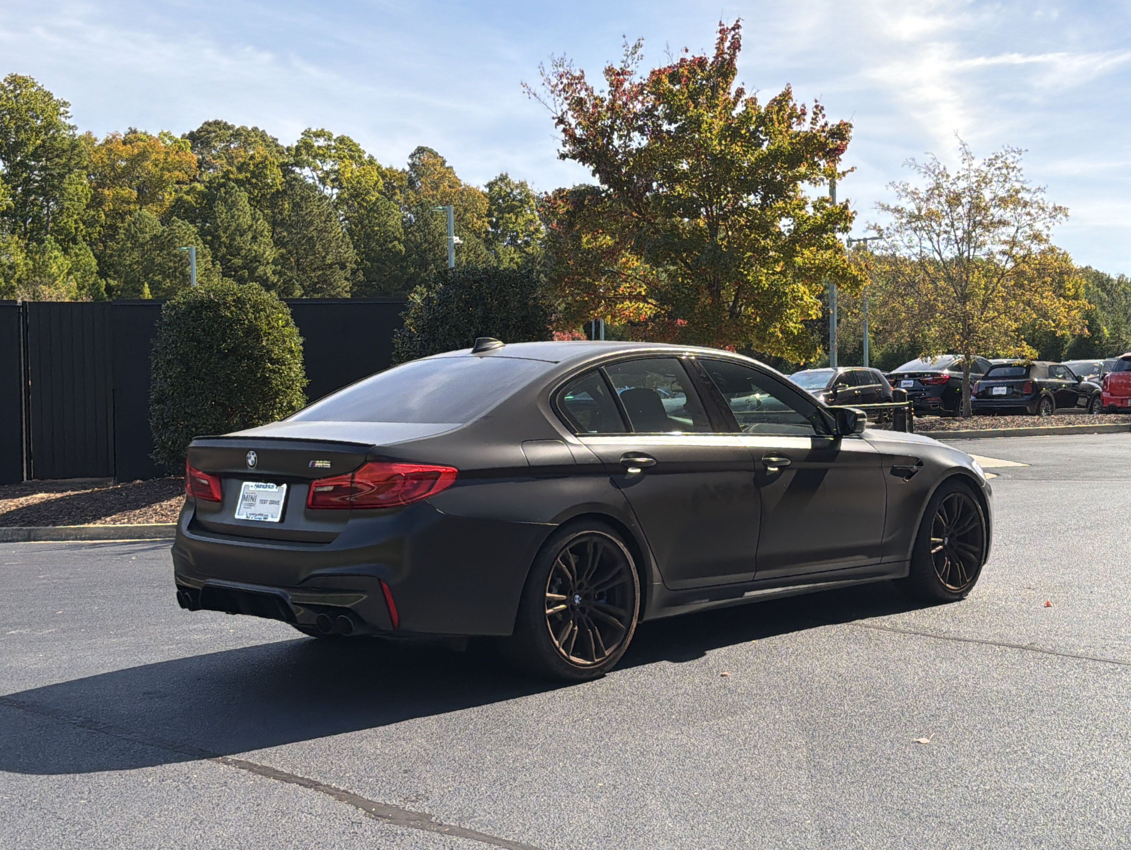 Used 2018 BMW M5 w/ Executive Package AWD/4WD image 3