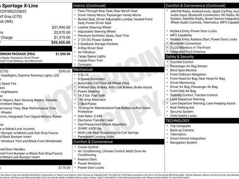 Used 2024 Kia Sportage X-Line w/ X-Line Premium Package AWD/4WD image 6