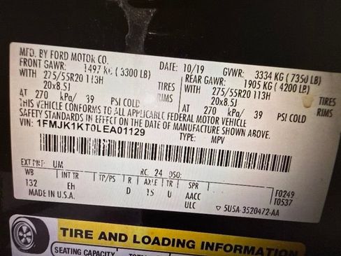 Used 2020 Ford Expedition Max Limited RWD image 12