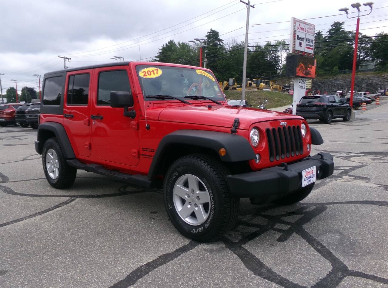 Used 2017 Jeep Wrangler Unlimited Sport w/ Quick Order Package 24S AWD/4WD image 7