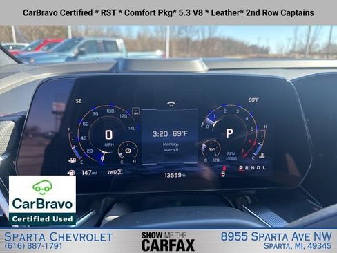 Certified 2025 Chevrolet Suburban RST w/ Comfort Package AWD/4WD image 17