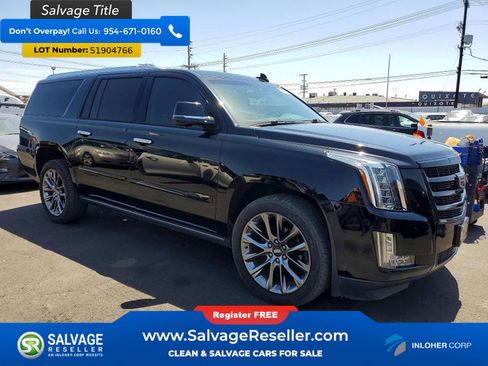 Used 2019 Cadillac Escalade ESV Premium Luxury w/ Escalade Sport Edition AWD/4WD image 5