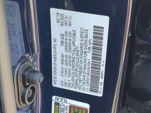 Used 2019 Honda CR-V EX-L image 35
