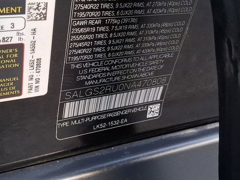 Used 2022 Land Rover Range Rover Westminster Edition image 26