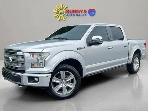 Used 2017 Ford F150 Platinum w/ Trailer Tow Package AWD/4WD image 4