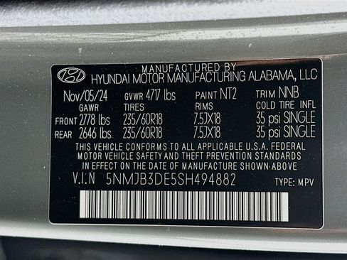 Used 2025 Hyundai Tucson SEL FWD image 12
