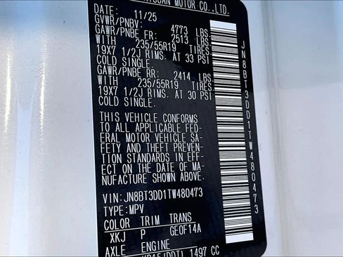 New 2026 Nissan Rogue Platinum w/ Tech Package image 17