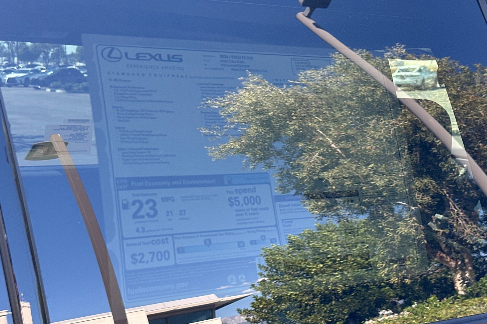 New 2026 Lexus TX 350 FWD image 29