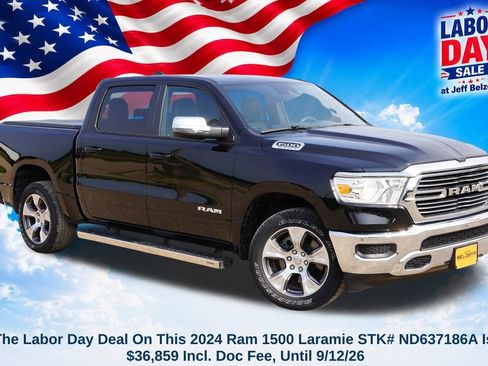 Used 2024 RAM 1500 Laramie AWD/4WD image 1