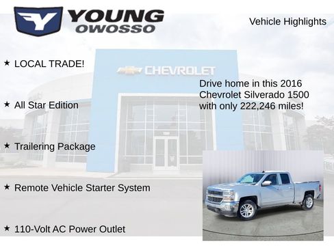 Used 2016 Chevrolet Silverado 1500 LT w/ All Star Edition image 8