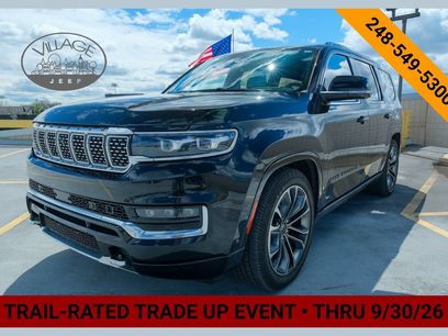 Used 2022 Jeep Grand Wagoneer Series III w/ Rear Seat Video Group 1