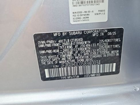 New 2025 Subaru Crosstrek 2.5i Premium image 16