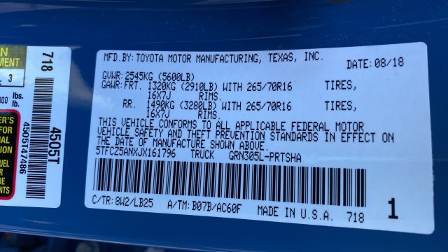 Used 2018 Toyota Tacoma TRD Pro AWD/4WD image 29
