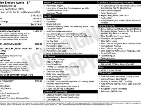 New 2025 Buick Enclave Avenir w/ Super Cruise Package image 10