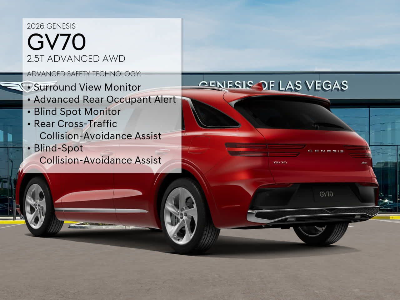 New 2026 Genesis GV70 2.5T Advanced AWD/4WD image 7