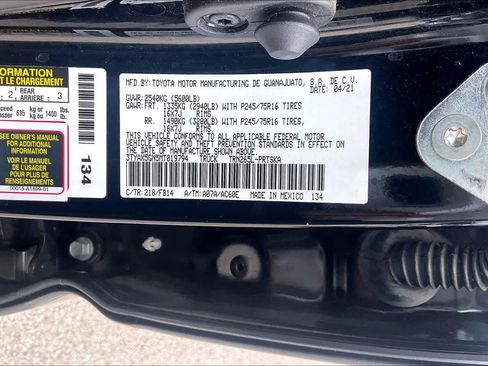 Used 2021 Toyota Tacoma SR w/ SR Convenience Package RWD image 34