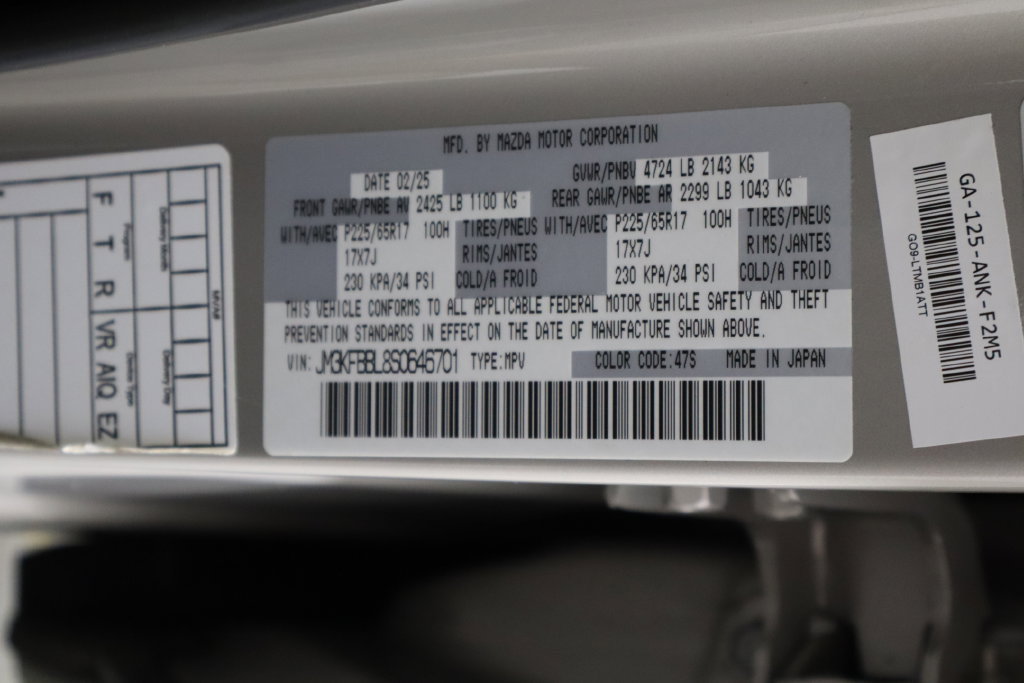 Used 2025 MAZDA CX-5 AWD 2.5 S w/ Select Package image 37