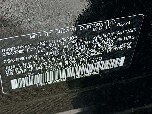 Used 2024 Subaru Forester Touring AWD/4WD image 34
