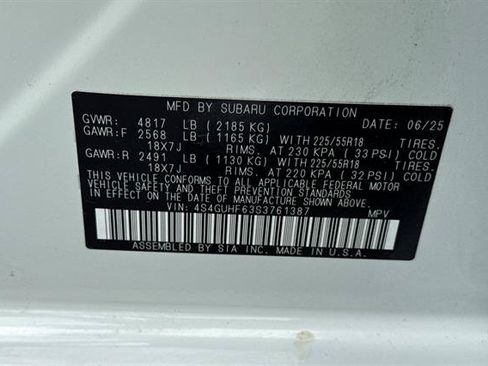 Certified 2025 Subaru Crosstrek 2.5i Sport w/ Crosstrek Mirror Package AWD/4WD image 33