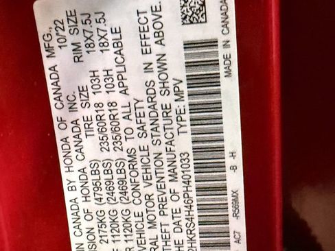 Used 2023 Honda CR-V EX image 54