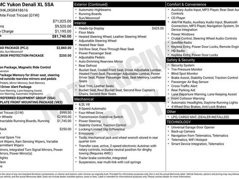 Used 2016 GMC Yukon XL Denali w/ Open Road Package image 7