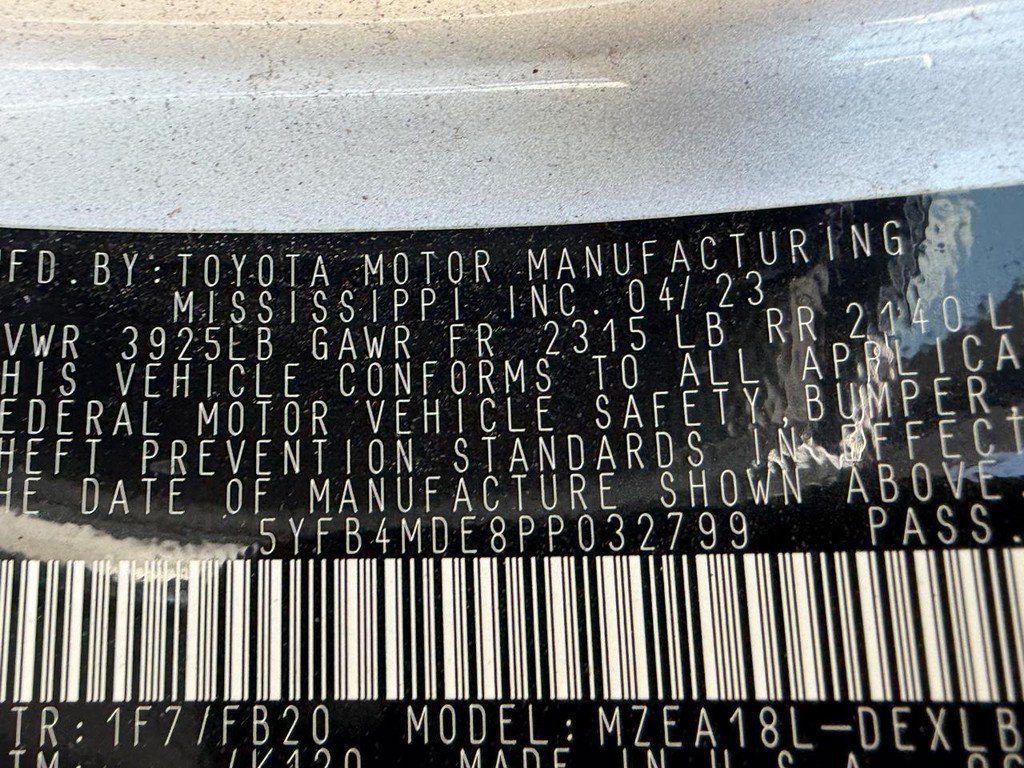 Used 2023 Toyota Corolla LE FWD image 28