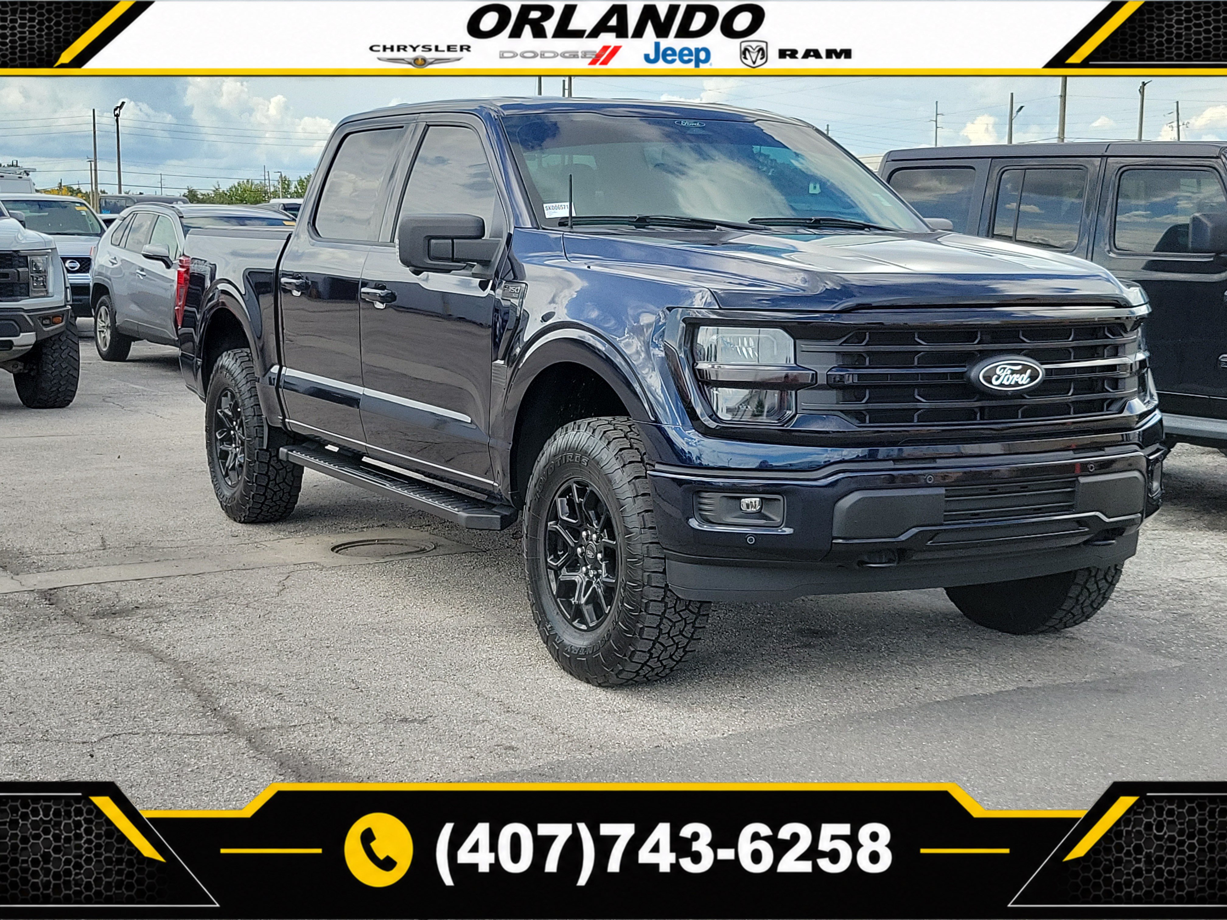 Used 2025 Ford F150 XLT w/ Equipment Group 302A MID AWD/4WD image 1