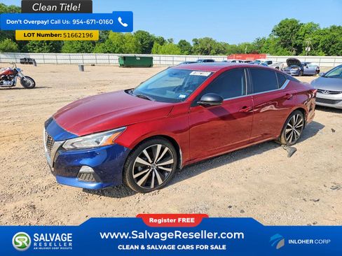 Used 2019 Nissan Altima 2.5 SR w/ SR Premium Package FWD image 1