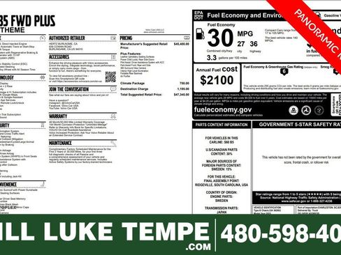 Used 2025 Volvo S60 B5 Plus image 1