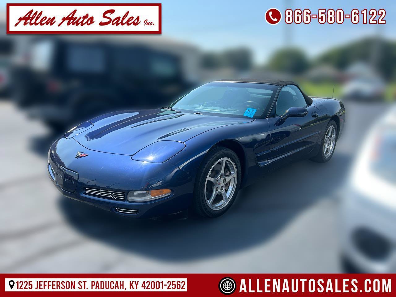 Used 2000 Chevrolet Corvette Convertible w/ Performance Handling Pkg RWD image 1