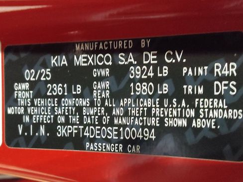 Used 2025 Kia K4 FWD image 33