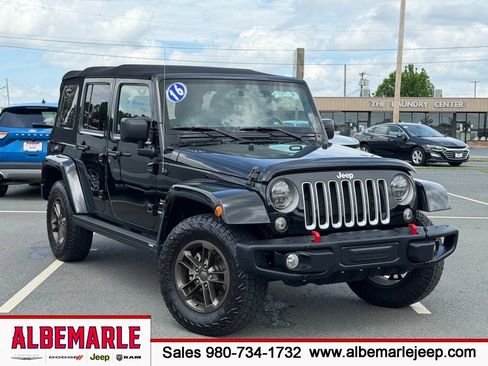 Used 2016 Jeep Wrangler Unlimited Sahara w/ Connectivity Group AWD/4WD image 1
