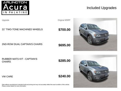 Used 2019 Volkswagen Atlas SEL Premium AWD/4WD image 4