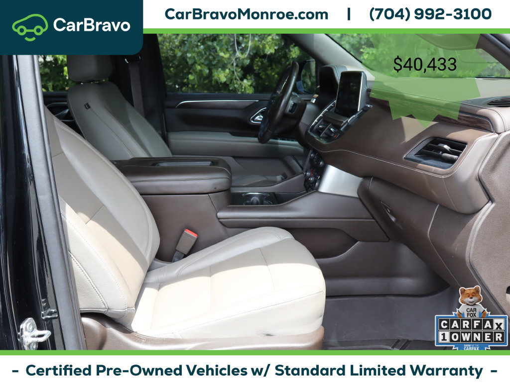 Certified 2021 Chevrolet Tahoe Z71 w/ Z71 Signature Package AWD/4WD image 48