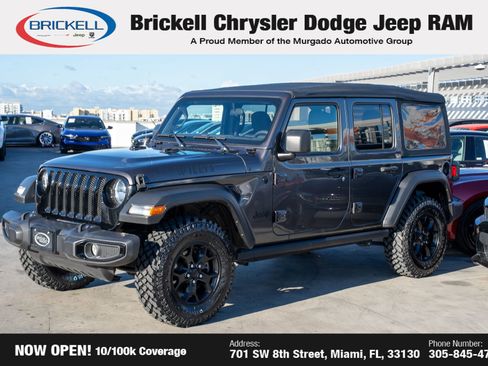 Used 2022 Jeep Wrangler Unlimited Sport image 1