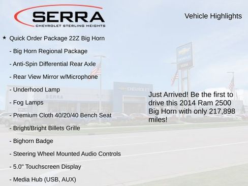 Used 2014 RAM 2500 Big Horn AWD/4WD image 3