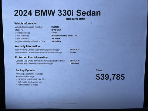 Certified 2024 BMW 330i Sedan w/ Premium Package image 35