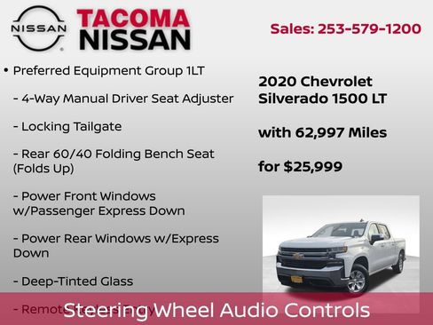 Used 2020 Chevrolet Silverado 1500 LT image 7