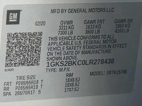 Used 2020 GMC Yukon SLT w/ Open Road Package AWD/4WD image 30