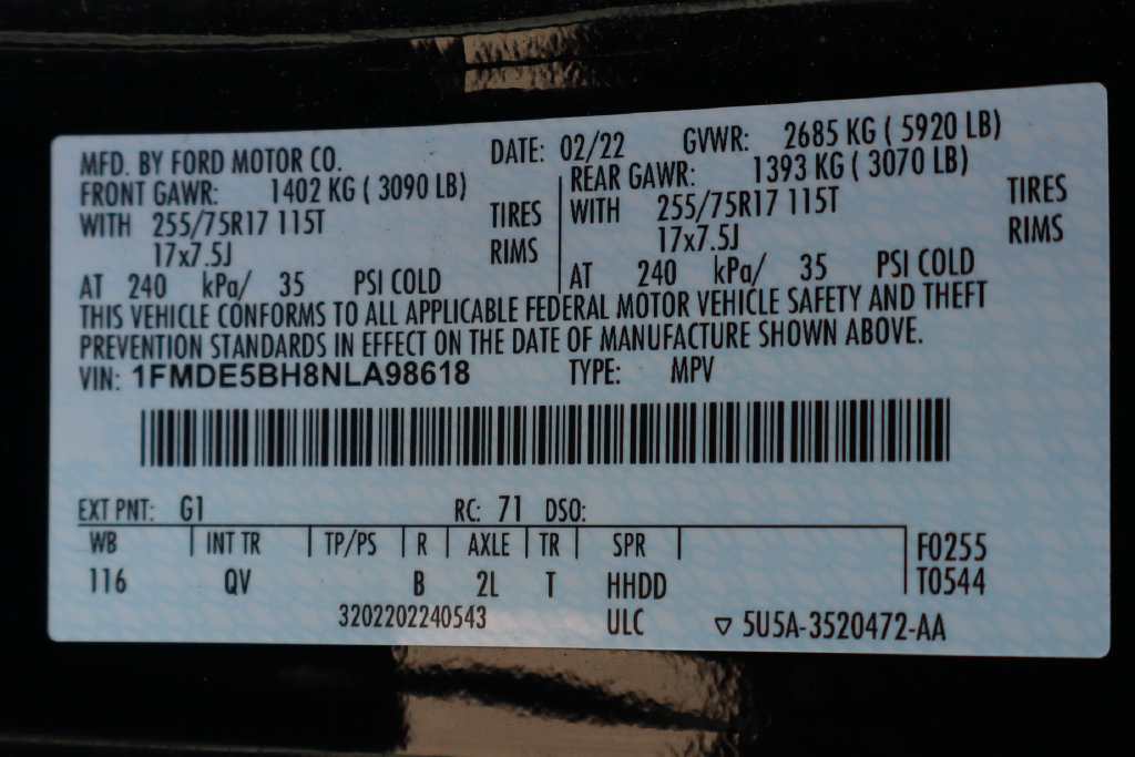 Used 2022 Ford Bronco Big Bend AWD/4WD image 58