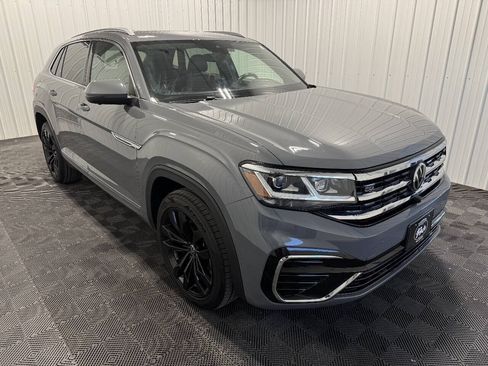 Used 2021 Volkswagen Atlas Cross Sport SEL Premium R-Line w/ Cross Sport MDO Package AWD/4WD image 2