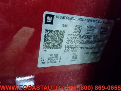 Used 2019 GMC Sierra 1500 AT4 w/ AT4 Premium Package image 26