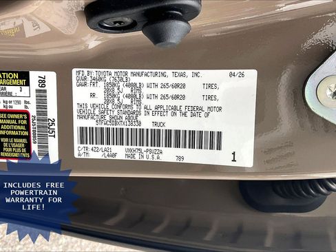 New 2026 Toyota Tundra Platinum AWD/4WD image 17